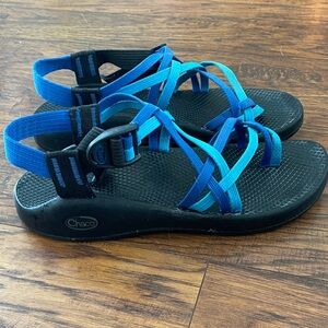 Chaco ZX2 Yampa River Teal Green Sport Sandals Womens 6